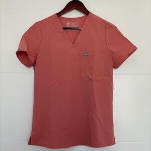 Figs Women Scrub Set - Limited Edition Coral